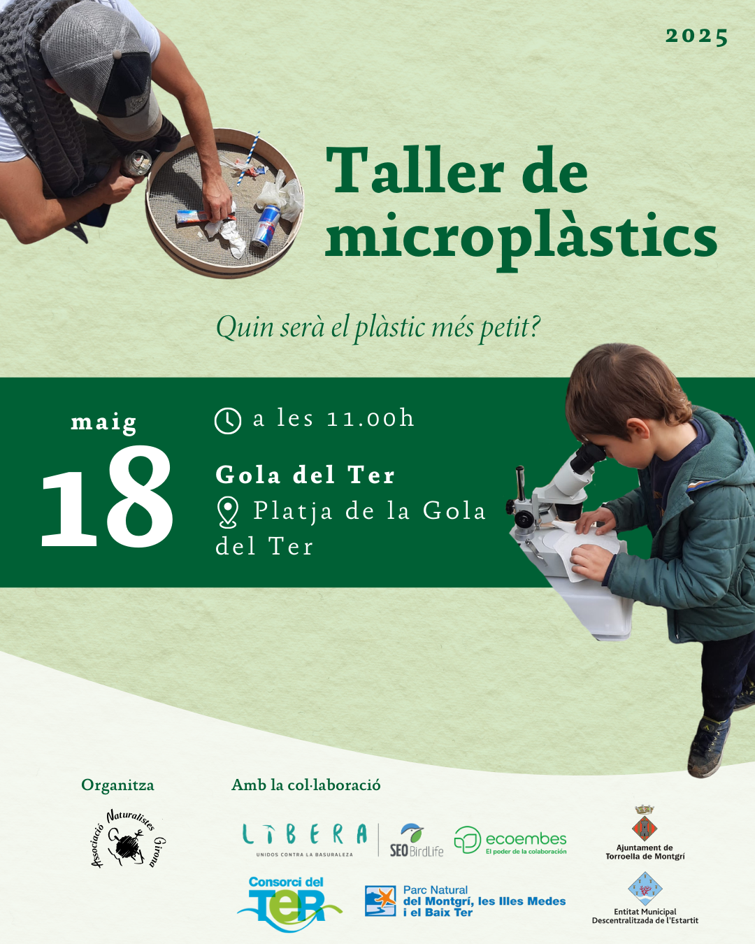 Taller de microplàstics