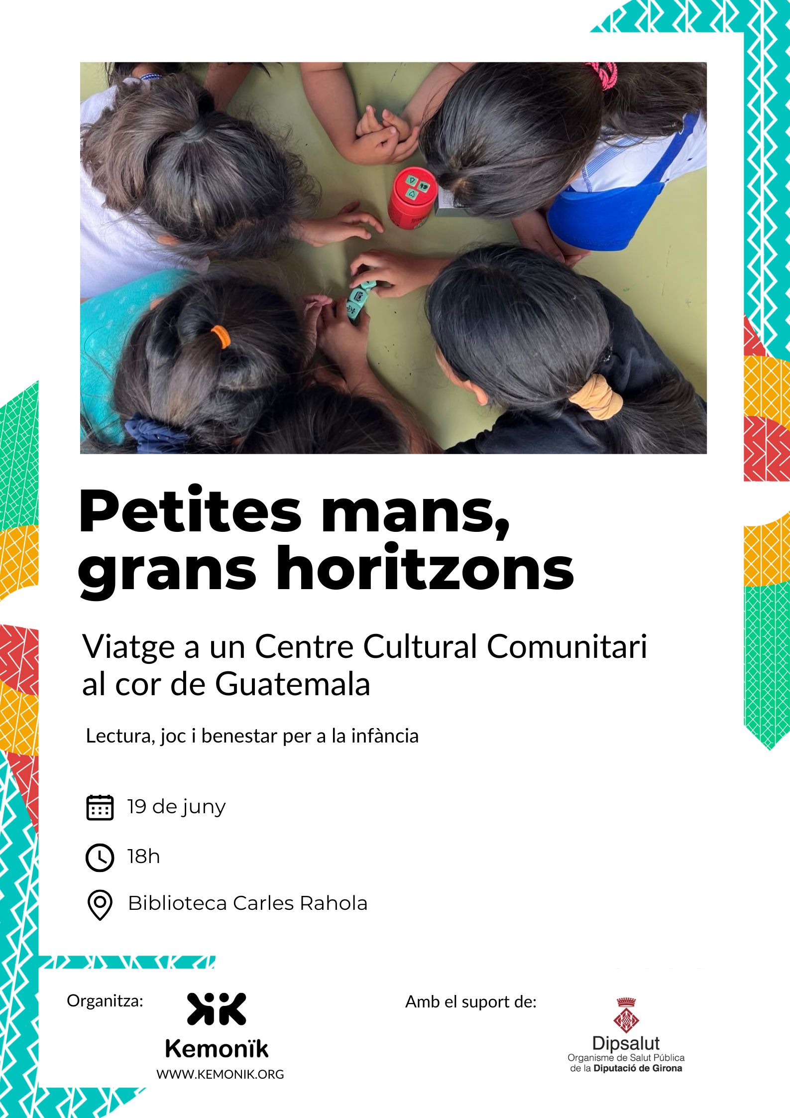 Petites mans, grans horitzons. Viatge a un Centre Cultural Comunitari de Guatemala