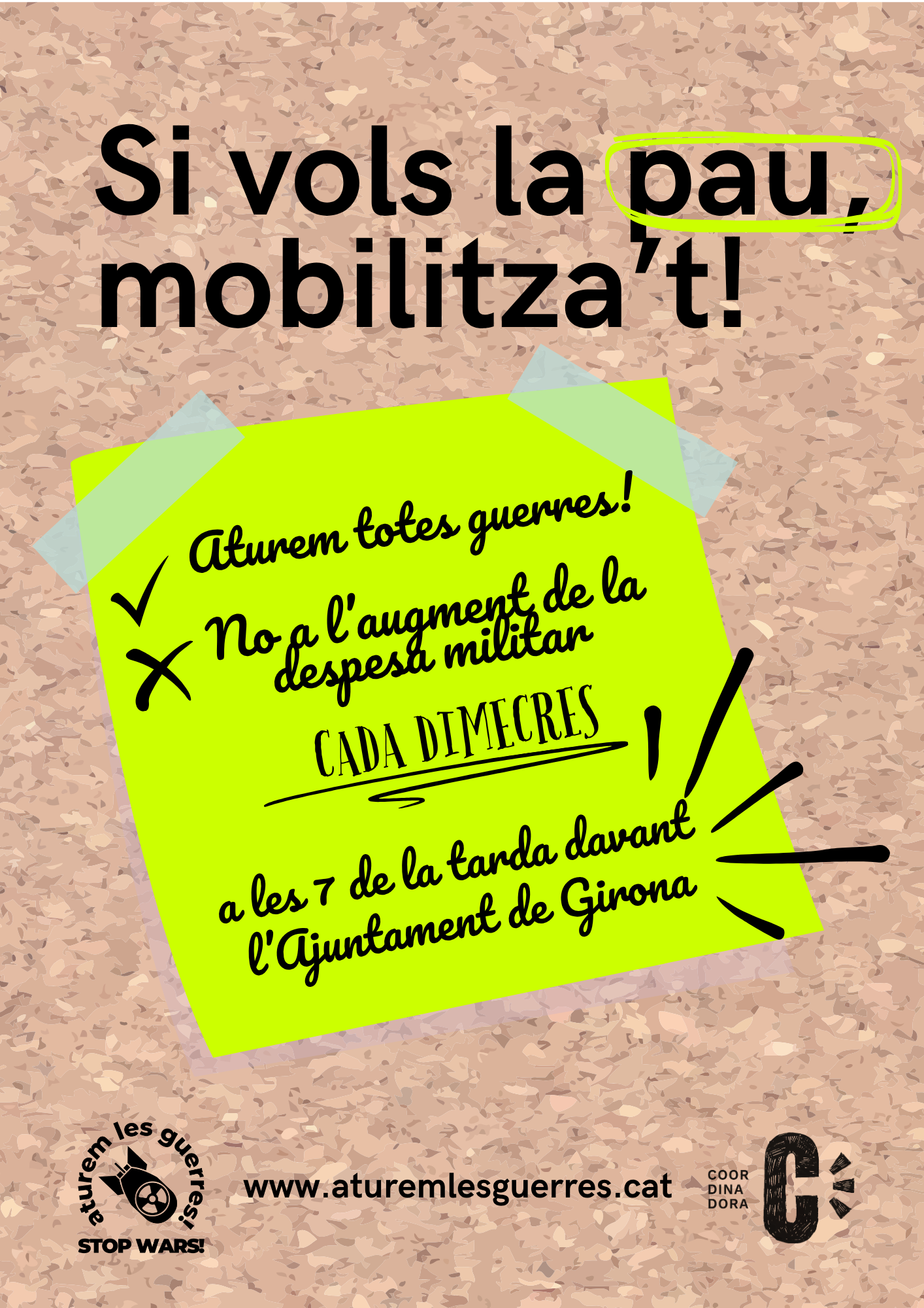 Concentracions Aturem totes les guerres