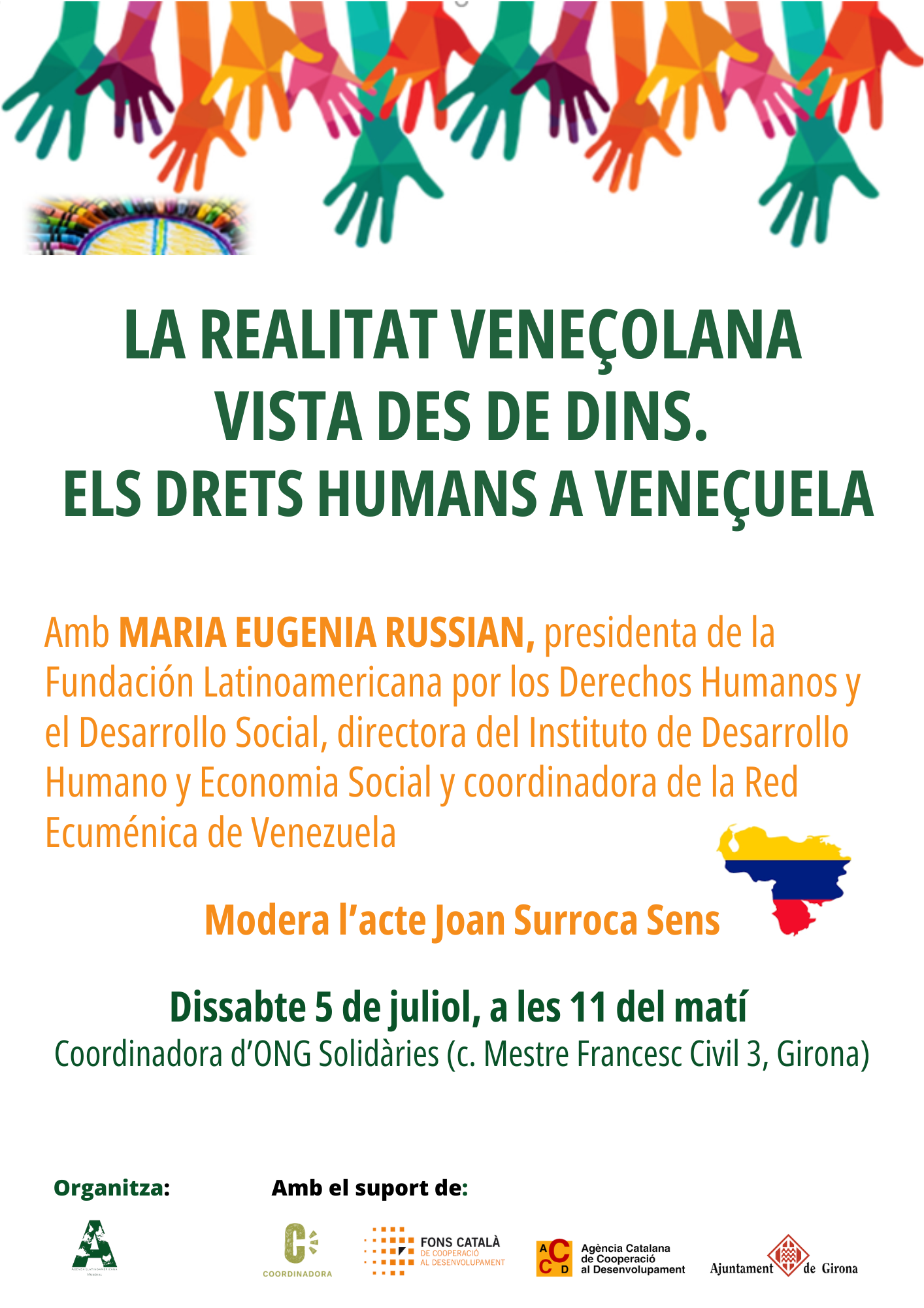 La realitat veneçolana vista des de dins. Els Drets Humans a Veneçuela