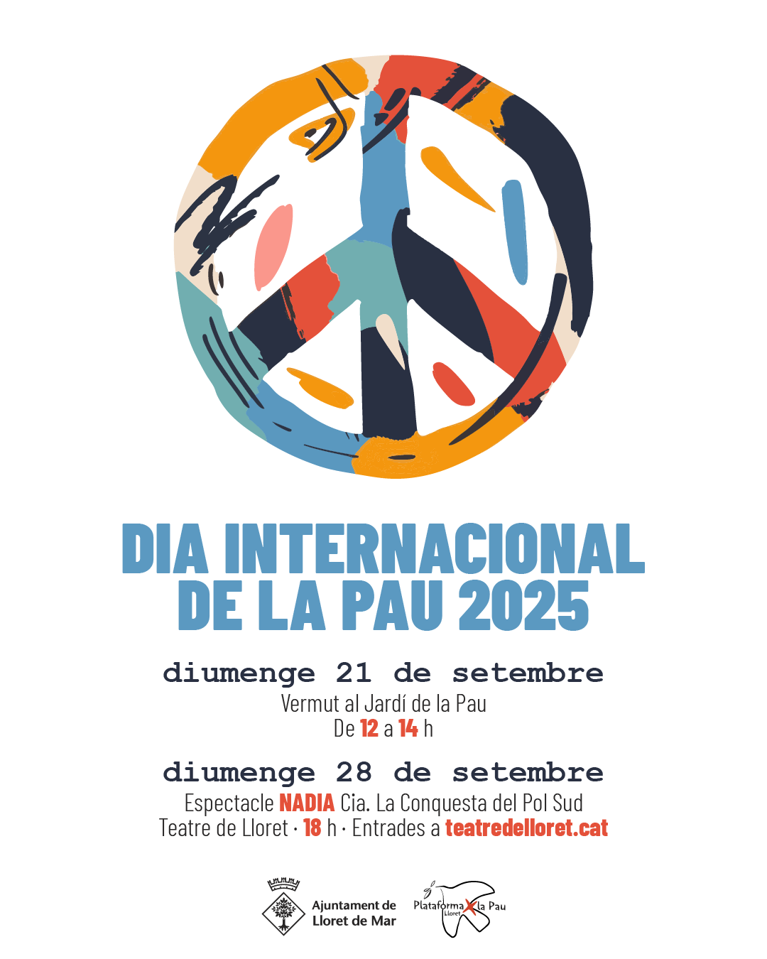 Dia Internacional de la Pau a Lloret de Mar
