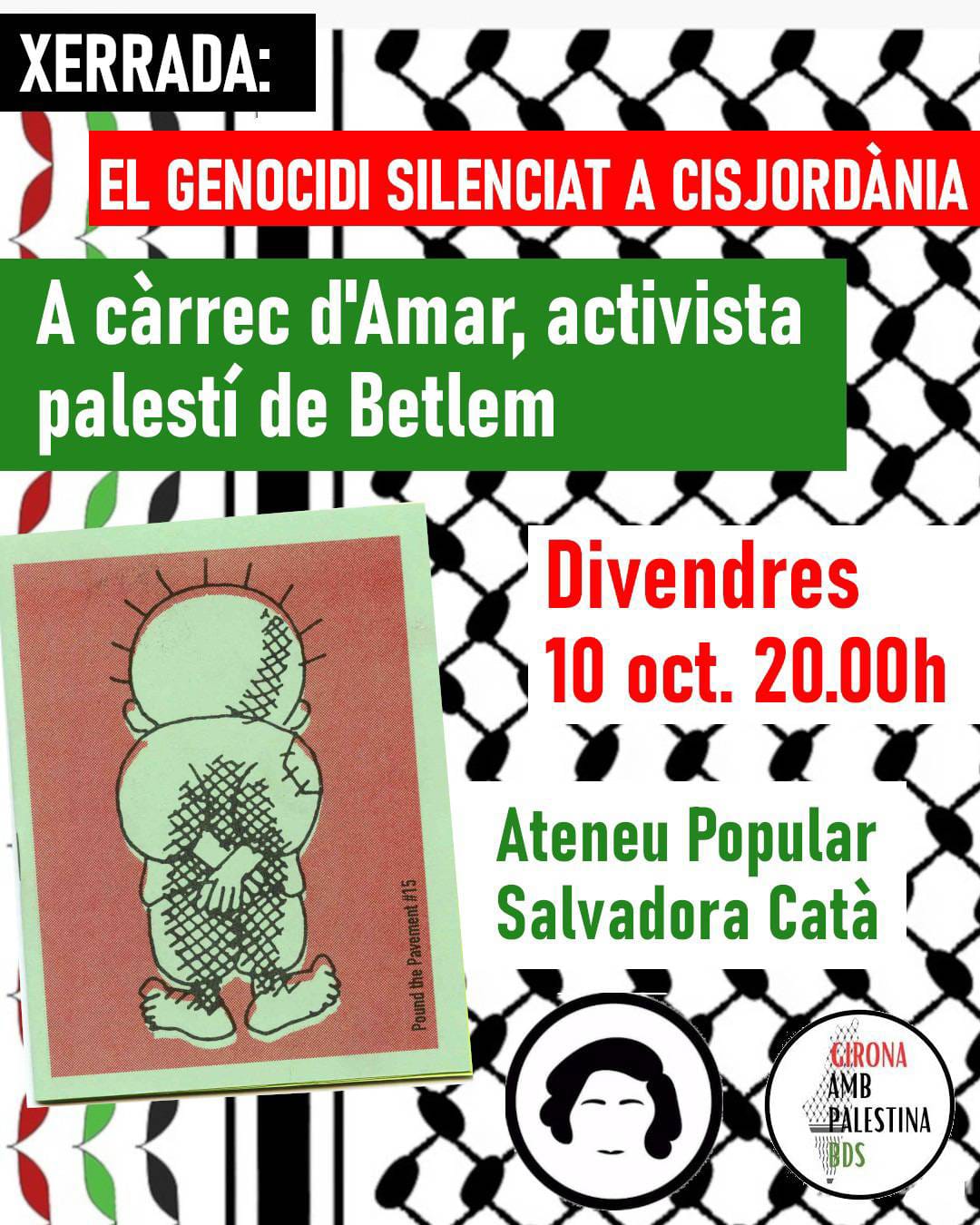 El genocidi silenciat a Cisjordània