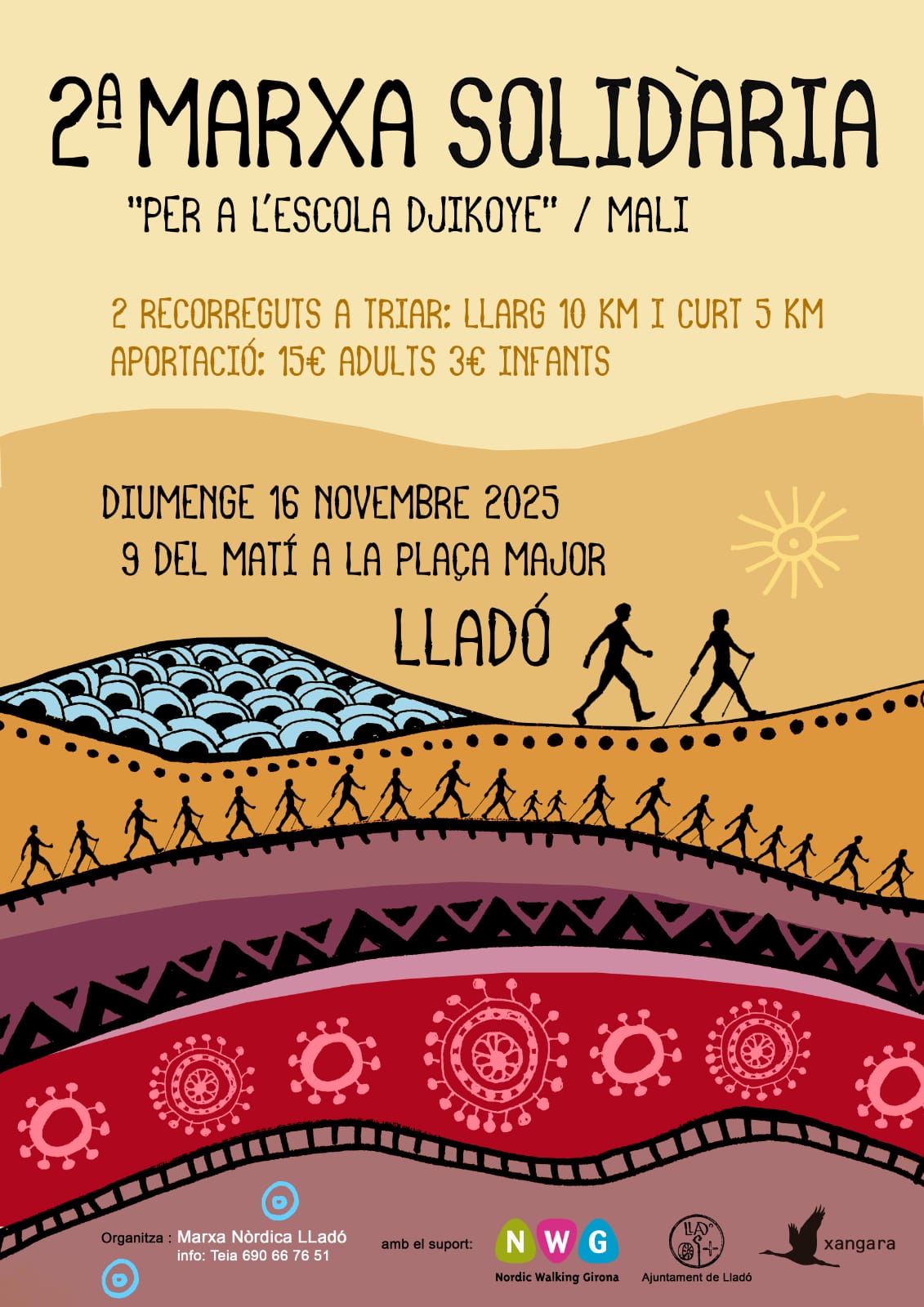 2a Marxa Solidària per a l'escola Djikoye / Mali
