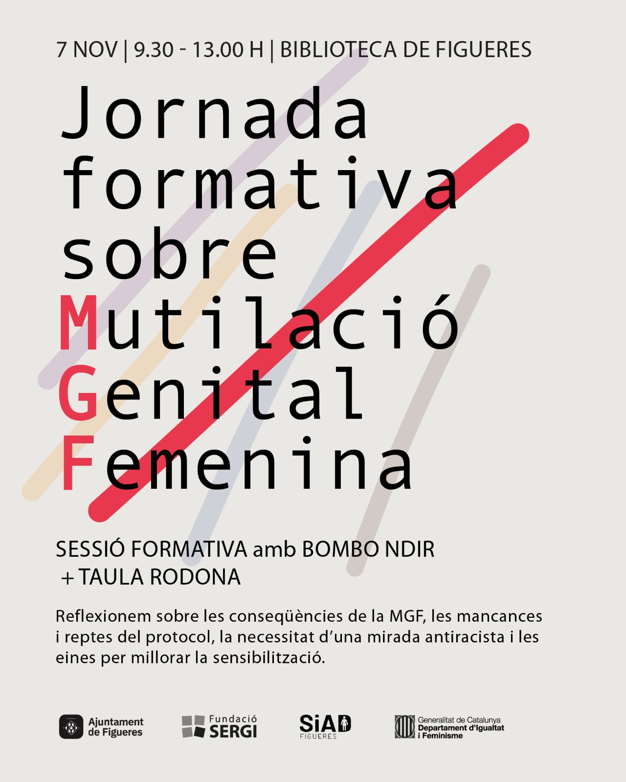Forma’t per la Prevenció de la Mutilació Genital Femenina