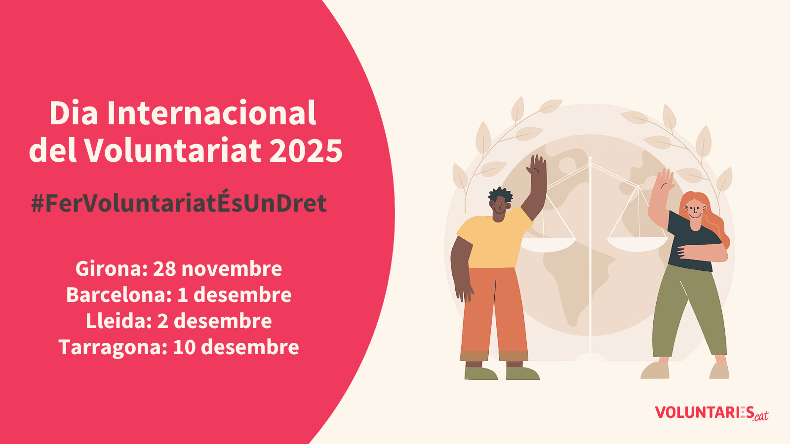 Dia Internacional del Voluntariat 2025
