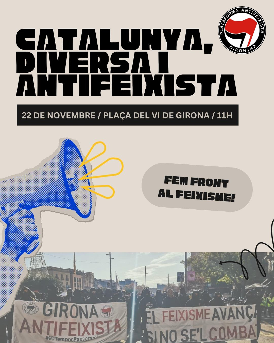 Catalunya diversa i antifeixista