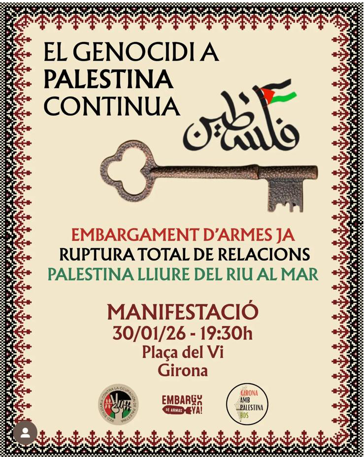 Manifestació per Palestina