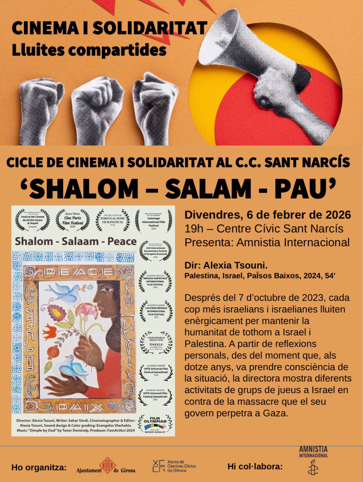 Cicle cinema i solidaritat: 