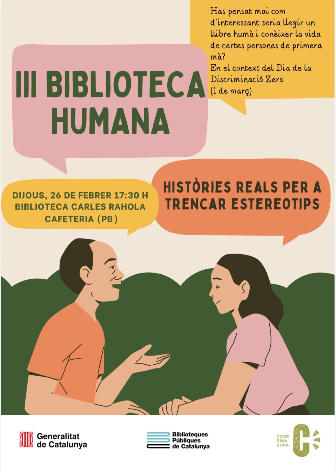 III Biblioteca Humana de Girona