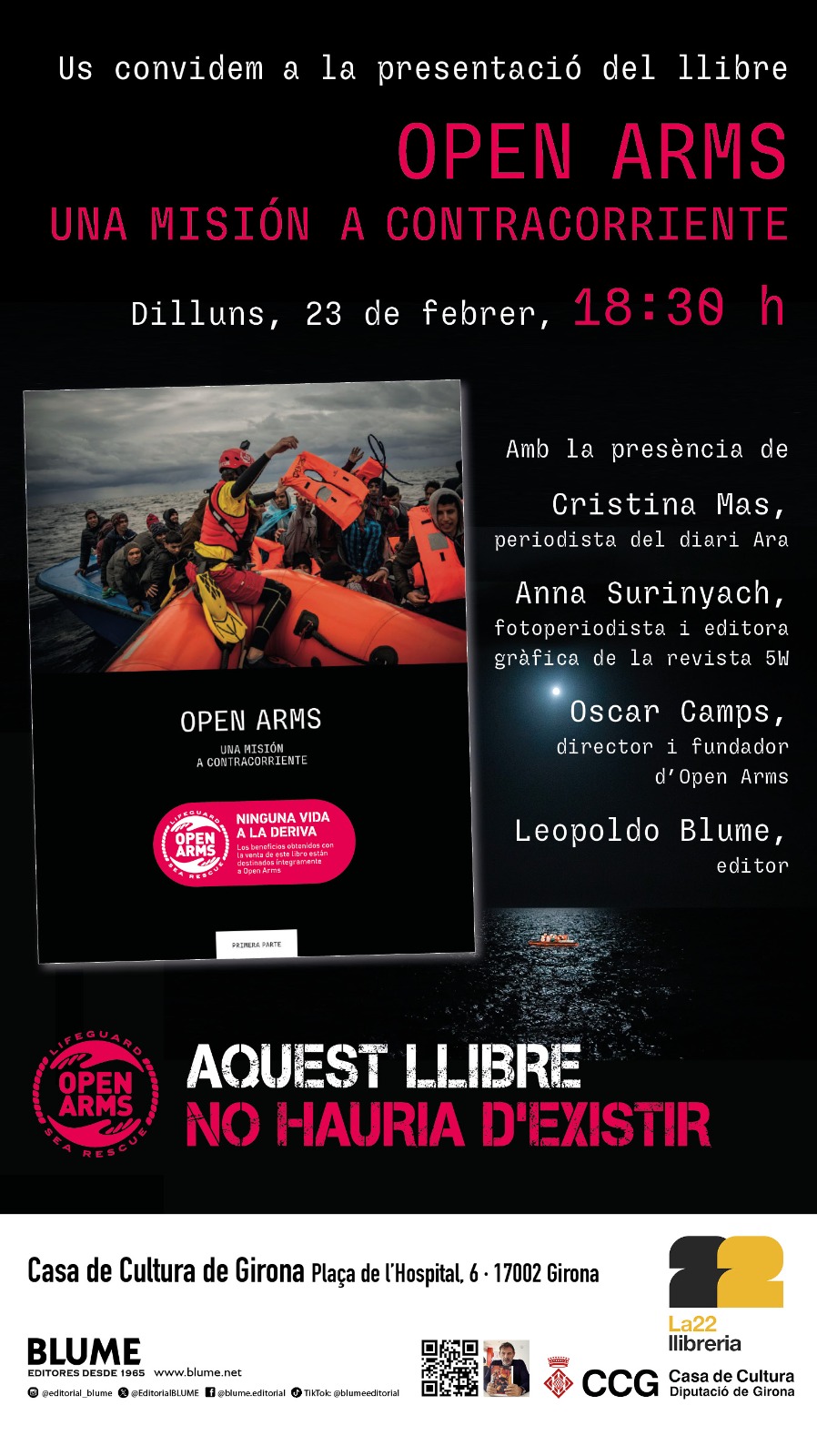 Open Arms, una missió a contracorrent