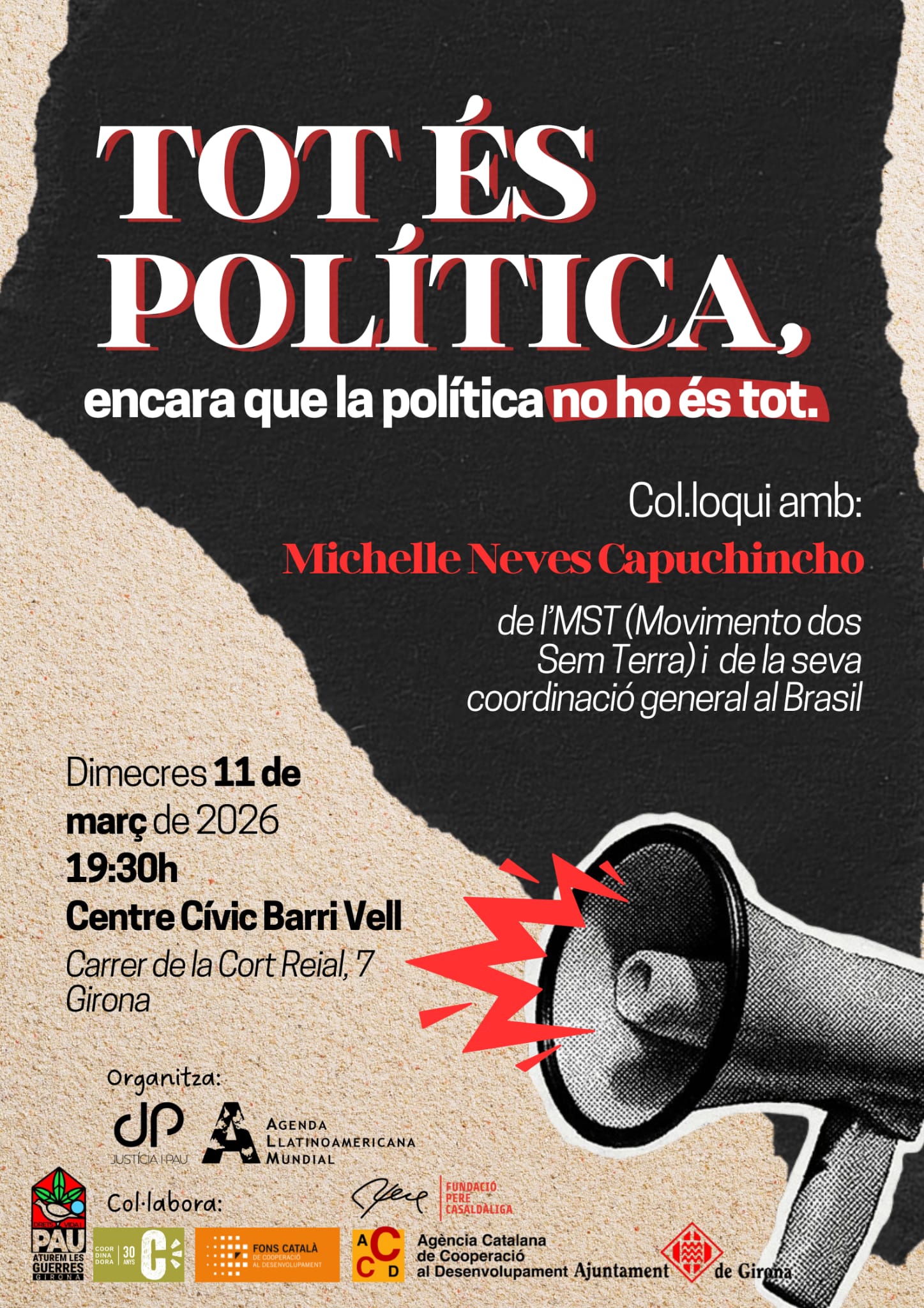 Educació política: “Tot és política, encara que la política no ho és tot” 