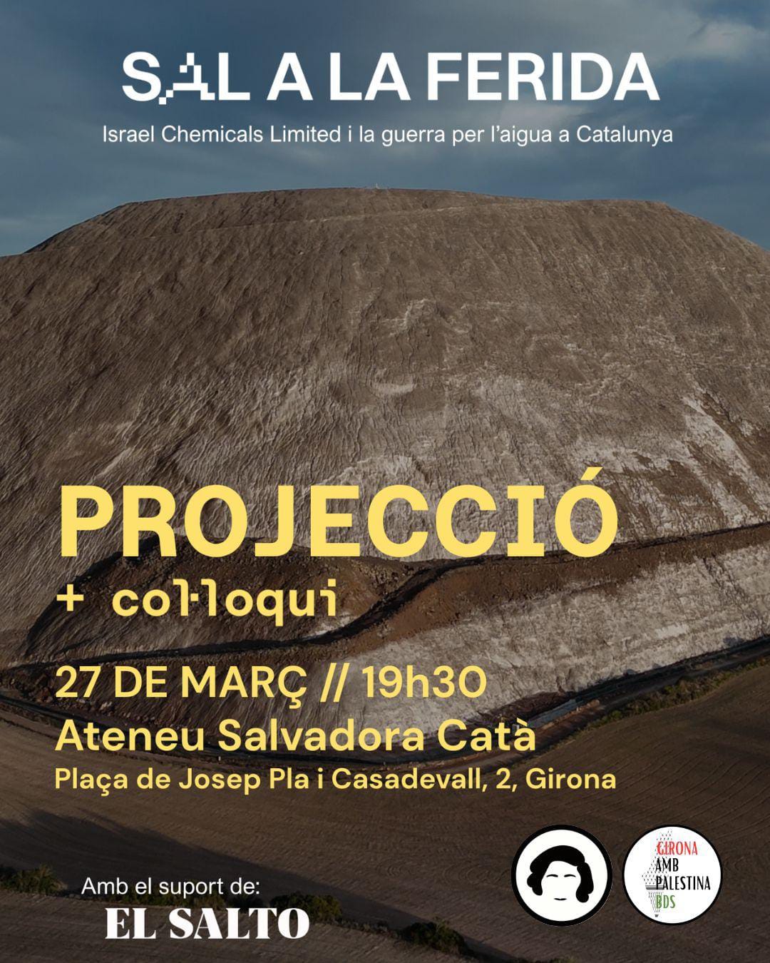 Projecció i col·loqui: Sal a la ferida