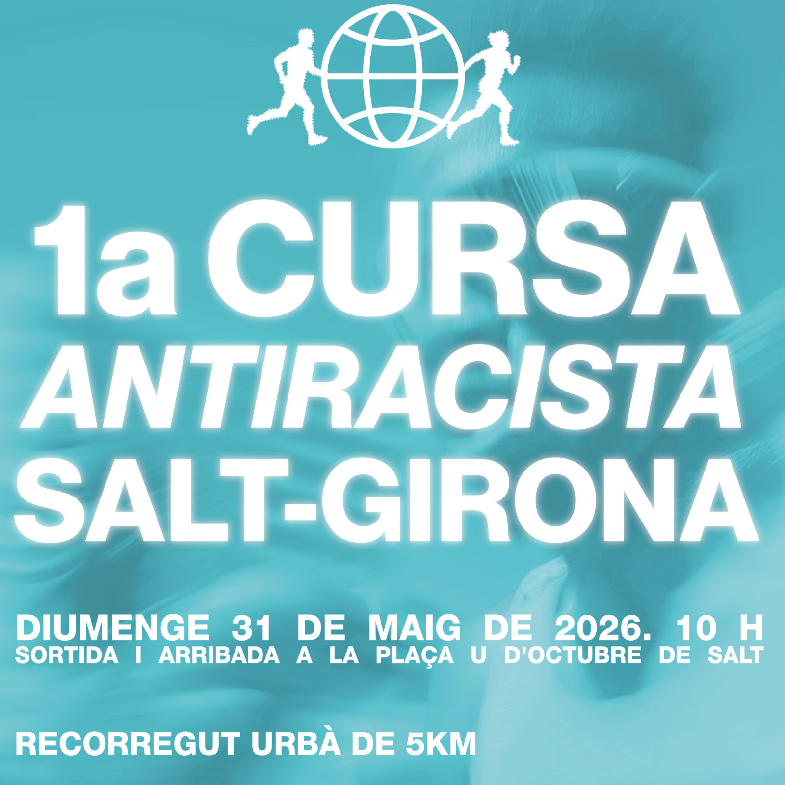 1a cursa antiracista Salt- Girona