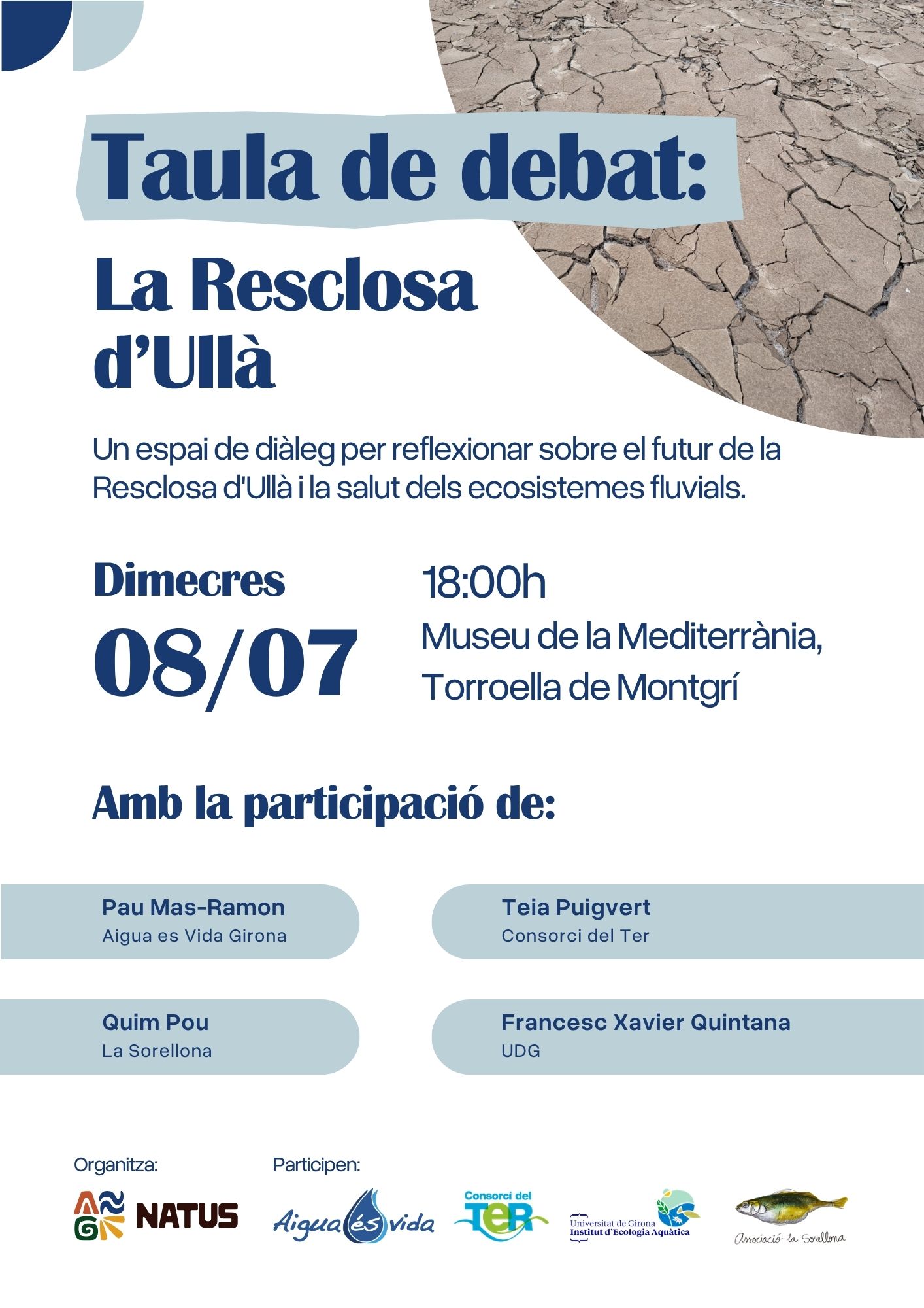 Taula de debat: La Resclosa d'Ullà