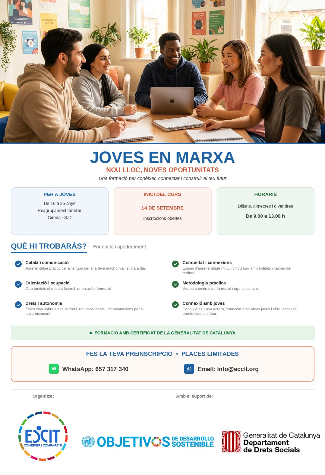 Programa Joves en Marxa d'ECCIT