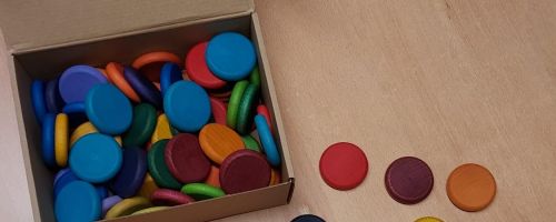 Peces rodones de fusta