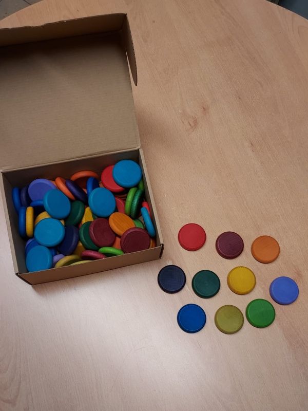 Peces rodones de fusta