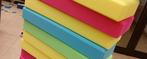 Blocs d'espuma per a construccions