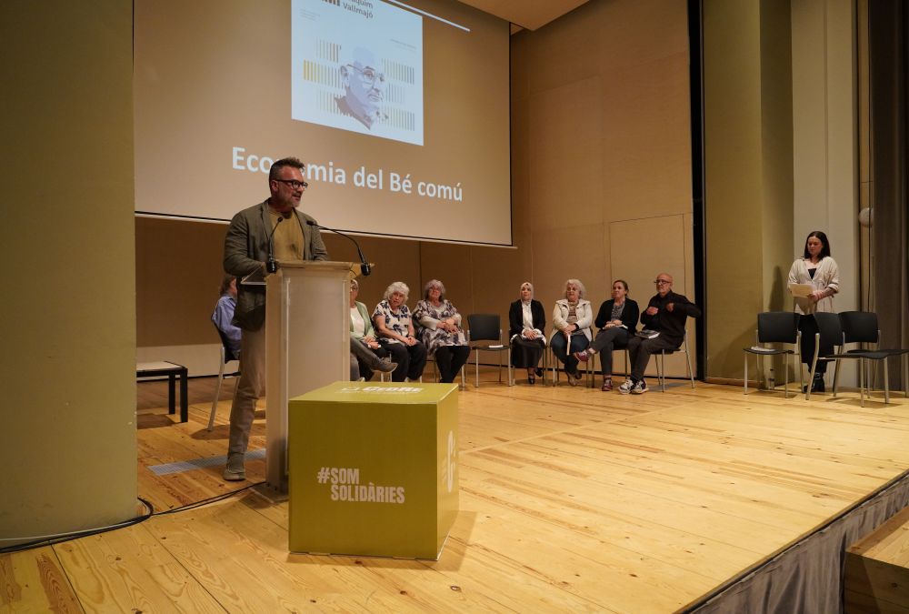 Amunt i Crits i Jaume Soler Pastells, en Nic, guardonats amb el Premi Joaquim Vallmajó