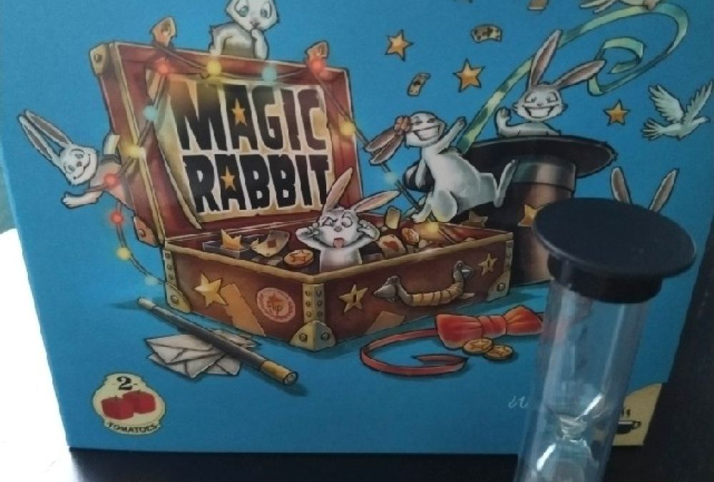capsa del joc de taula Magic Rabbit