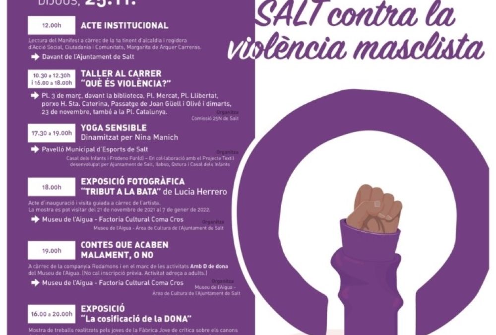 L'agenda del 25N