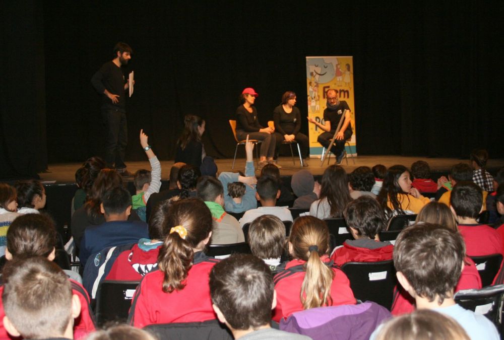 Més d'un miler de nens i nenes participen al 'Fem les Paus'