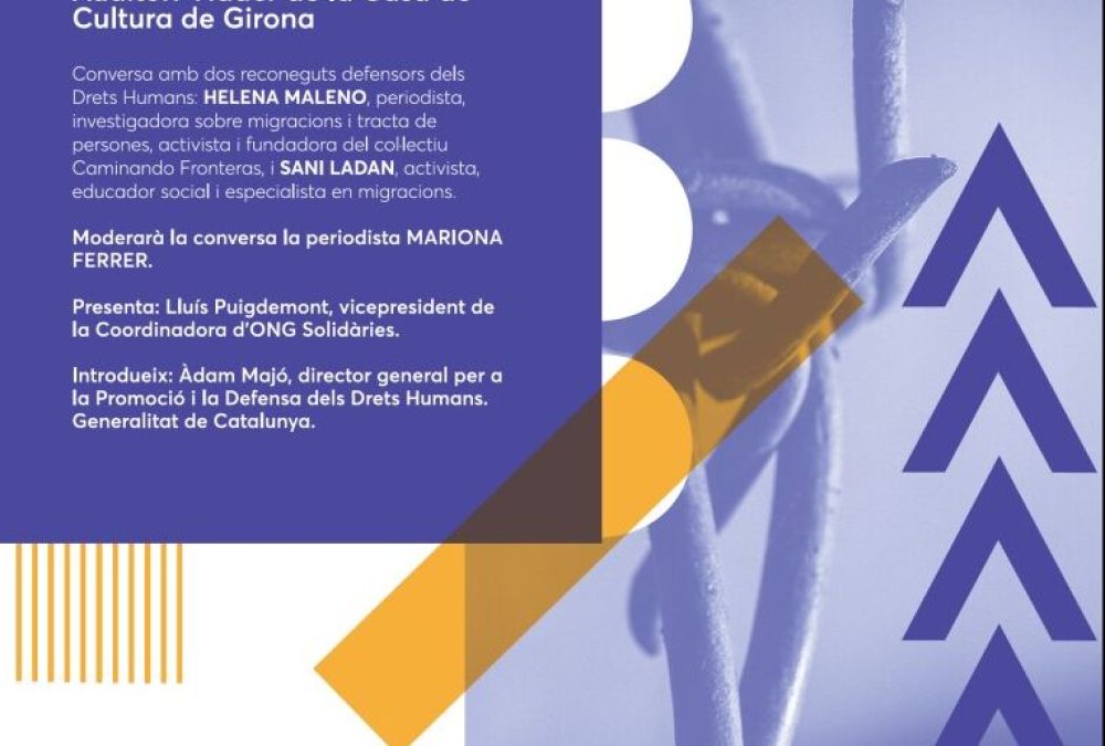 Helena Maleno i Sani Ladan obren la campanya Tira pel Dret