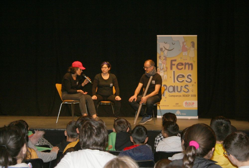 Més d'un miler de nens i nenes participen al 'Fem les Paus'