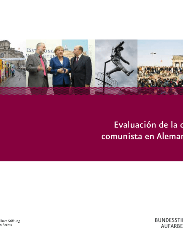 Evaluación de la dictadura comunista en Alemania Unida