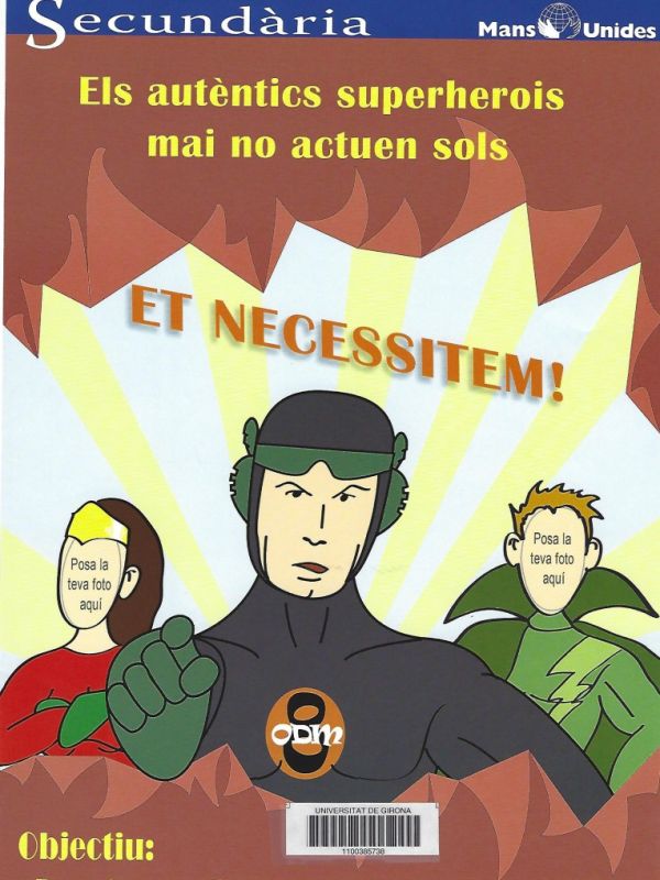 Materials d'Educació en valors: ODM8 pòster