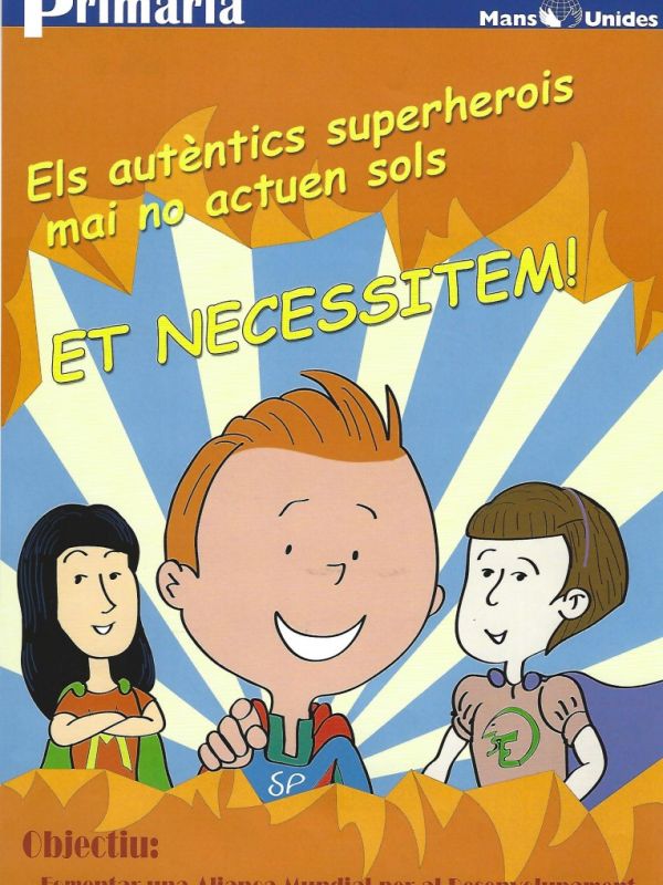 Materials d'educació en valors : primària ODM8 quadern lectures