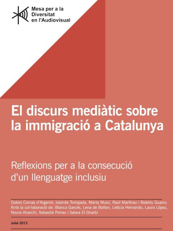 El discurs mediàtic sobre la immigració a Catalunya