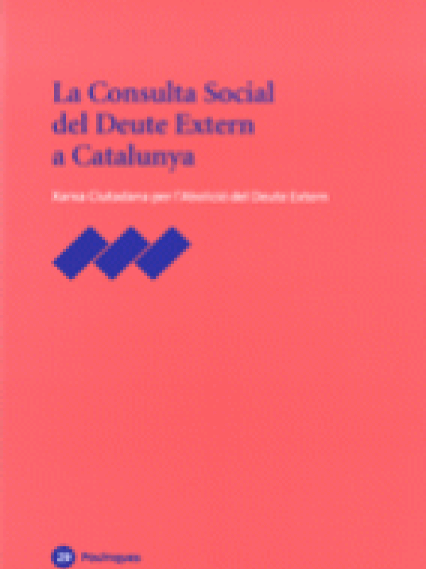 La Consulta social del deute extern a Catalunya