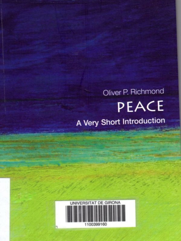 PEACE A very short introduction