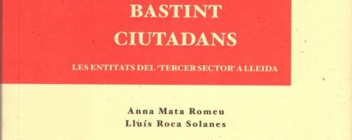 Bastint ciutadans : les entitats del  Tercer Sector  a Lleida 