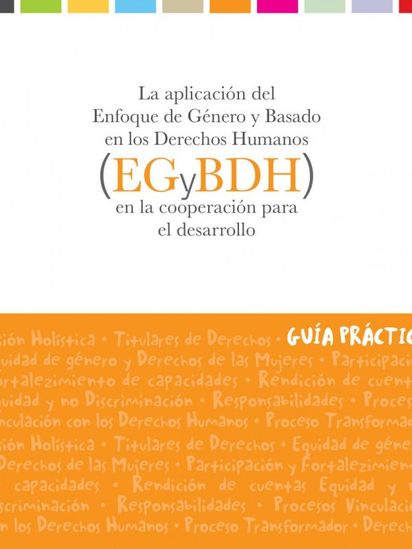 L’aplicació de l’Enfocament de Gènere i Basat en els Drets Humans (EGiBDH) en la cooperació per al d