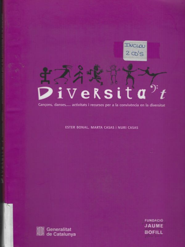 Diversita't : cançons, danses, ... activitats i recursos per a la convivència en la diversitat 
