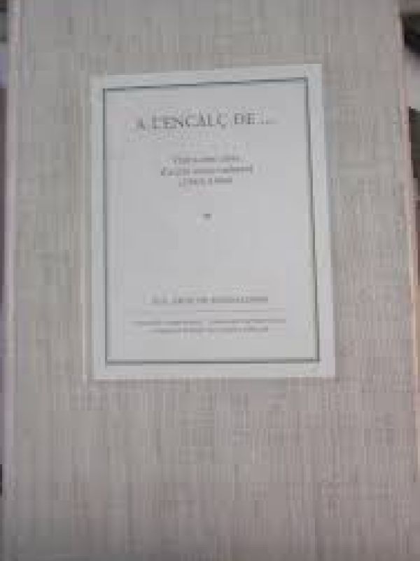 A l'encalç de-- vint-i-cinc anys d'acció sòcio-cultural, 1969-1994