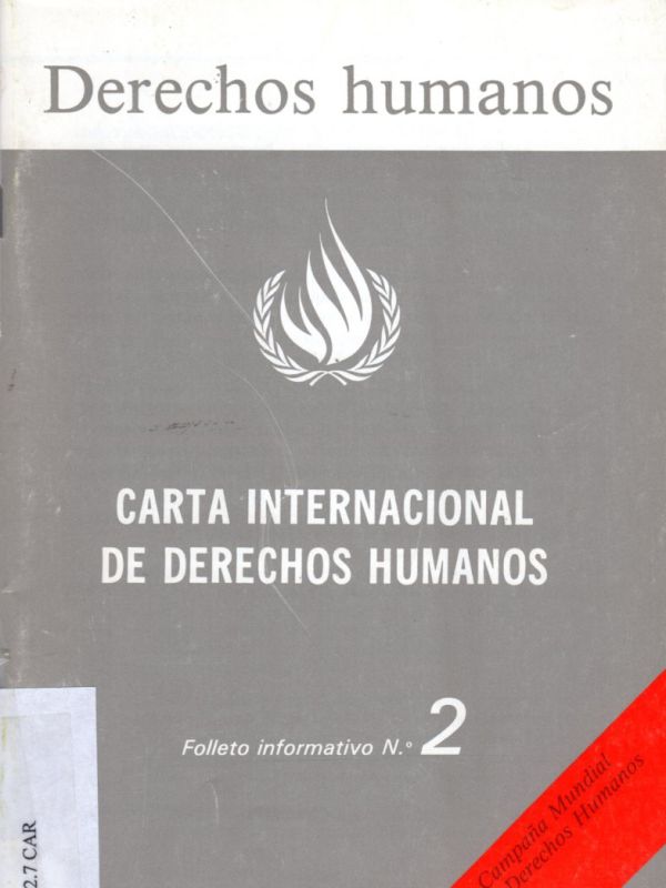 Carta internacional de derechos humanos