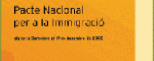 Un pacte per viure junts i juntes. Pacte Nacional pera la Immigració