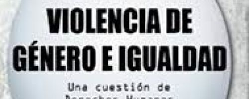 Violencia de género e igualdad. Una cuestión de Derechos Humanos