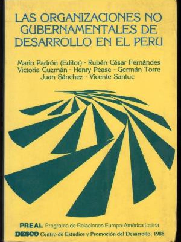 Las Organizaciones no gubernamentales de desarrollo en el Perú 