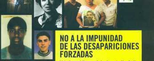 No a la impunidad de las desapariciones forzadas
