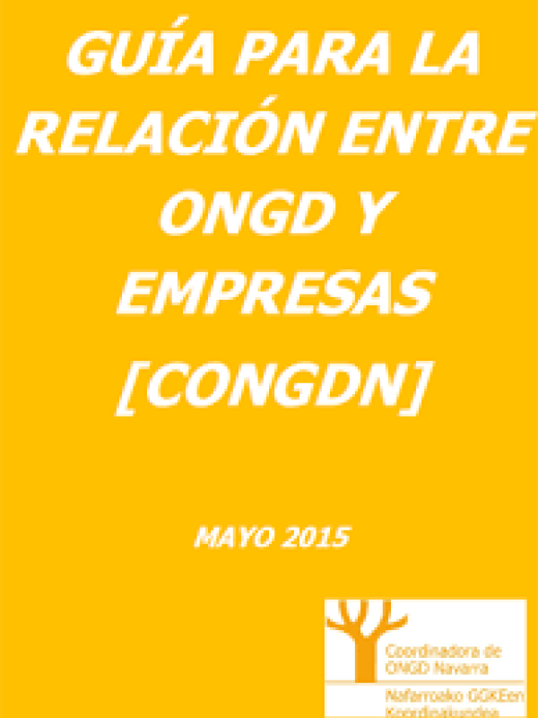 GUÍA PARA LA RELACIÓN ENTRE ONGD Y EMPRESAS