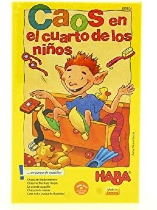 Caos en el cuarto de los niños