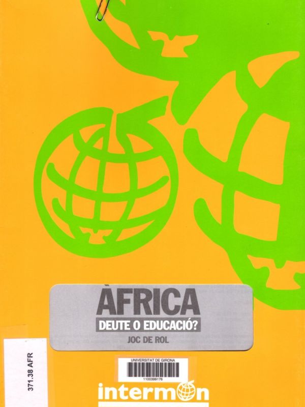 Àfrica. Deute o Educació?: Joc de Rol_ Àfrica al Sud del Sàhara