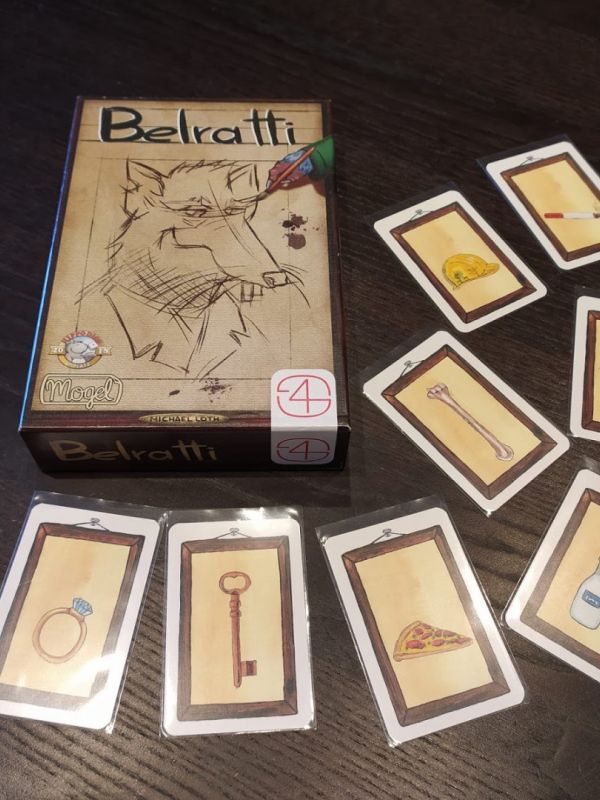 Detalls del joc de taula Belratti