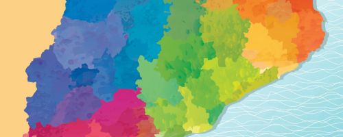 Mapa Catalunya Gegant