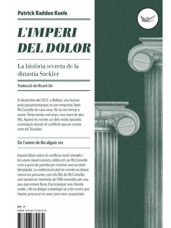 L'imperi del dolor. La història secreta de la dinastia Sackler