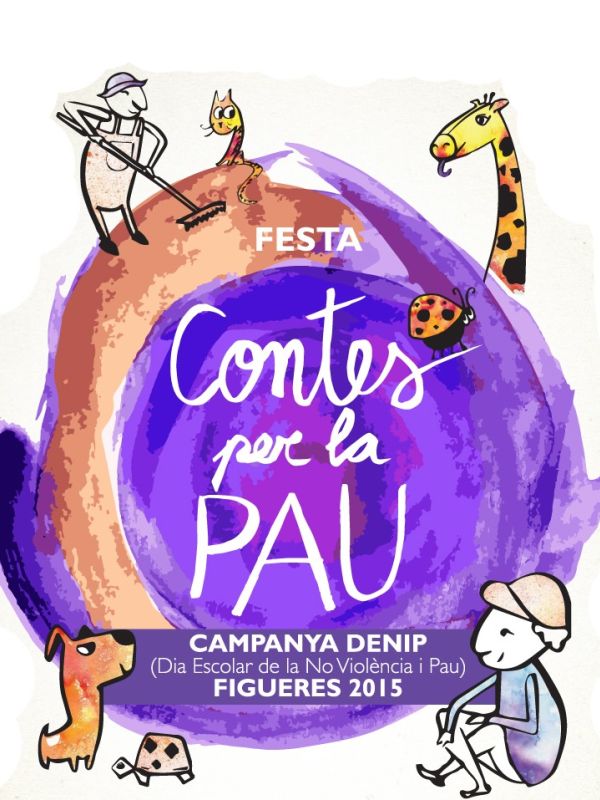 Contes per la pau : campanya DENIP  Figueres 2015